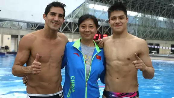 El joven mexicano participa en sus primeros Juegos Olímpicos y ahora busca estar en al Final de clavados juntos a su compatriota Rommel Pacheco El joven mexicano participa en sus primeros Juegos Olímpicos y ahora busca estar en al Final de clavados juntos a su compatriota Rommel Pacheco