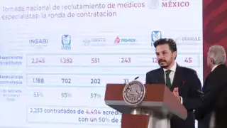 Se avanzó con la contratación del 50 por ciento del personal que ya había sido acreditado, informó Zoé Robledo