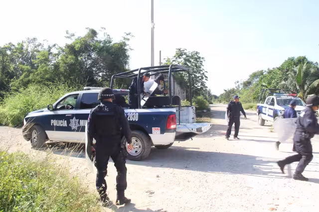 El cuerpo policial de Carrillo Puerto no cuenta con un grupo de reacción inmediata, que es una de sus deficiencias