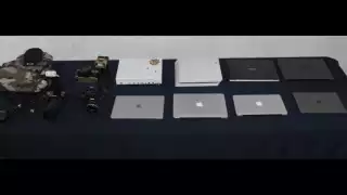 El detenido conducía un vehículo marca Jeep tipo Patriot color blanco con placas de circulación del estado de Quintana Roo