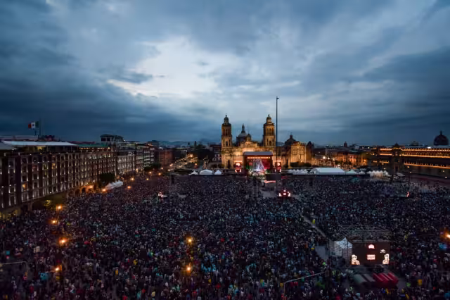 Conciertos gratuitos en el Zócalo de la CDMX
