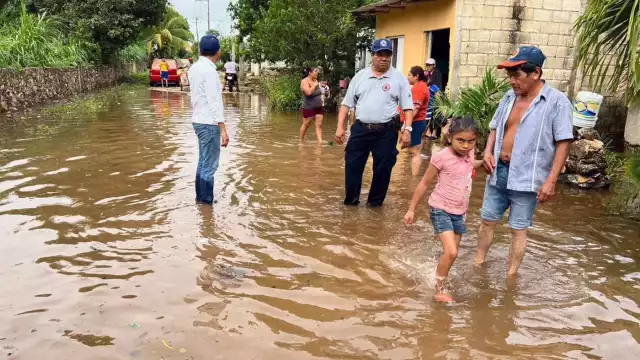 Los efectos de la tormenta Karl provocaron afectaciones severas para decenas de familias en Sotuta