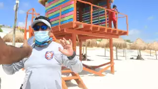 Se conformarán equipos de tres rescatistas para vigilar la costa