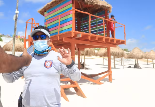 Se conformarán equipos de tres rescatistas para vigilar la costa