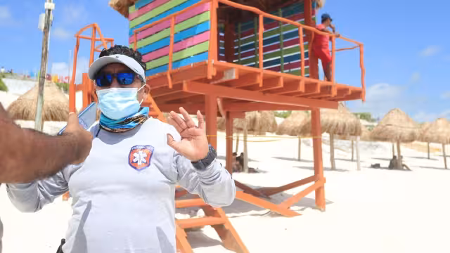 Se conformarán equipos de tres rescatistas para vigilar la costa