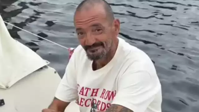 El hombre sobrevivió al huracán