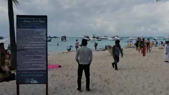 Playa Norte ya registró accidentes con turistas y embarcaciones Playa Norte ya registró accidentes con turistas y embarcaciones