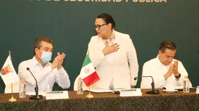 Rosa Icela Rodrígues es la presidenta de la Conferencia Nacional de Secretarios de Seguridad Pública. Foto: Cortesía