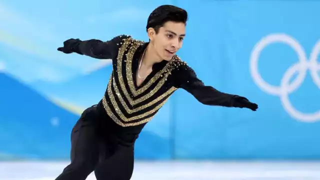 El patinador artístico debutó en los Juegos Olímpicos de Invierno en Beijing