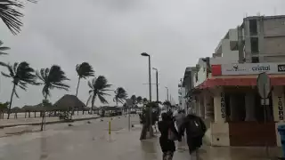 El área del mar que abarca de Chuburná a los linderos con Telchac se vio alejado hasta por tres metros