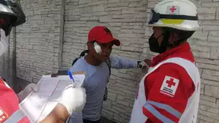El ciclista negó ser trasladado al hospital hasta que llegara la aseguradora