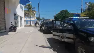 El hombre fue detenido por elementos de la policía municipal