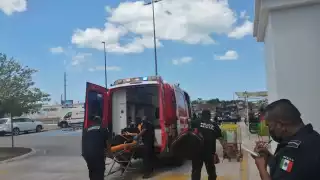 La mujer afortunadamente nunca perdió el conocimiento