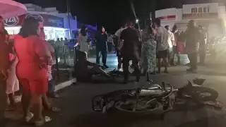 Los adolescentes tuvieron heridas de gravedad y fueron llevados al Centro Médico Americano