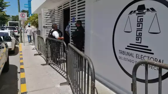 Se estima que alrededor de 30 agentes resguardarán la seguridad del TEEC Se estima que alrededor de 30 agentes resguardarán la seguridad del TEEC