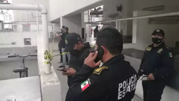 Al llegar los paramédicos, la persona herida no se encontraba en el lugar Al llegar los paramédicos, la persona herida no se encontraba en el lugar