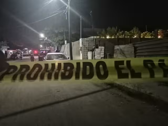 Colonia Canul Reyes fue acordonada por tiroteo durante operativo policial