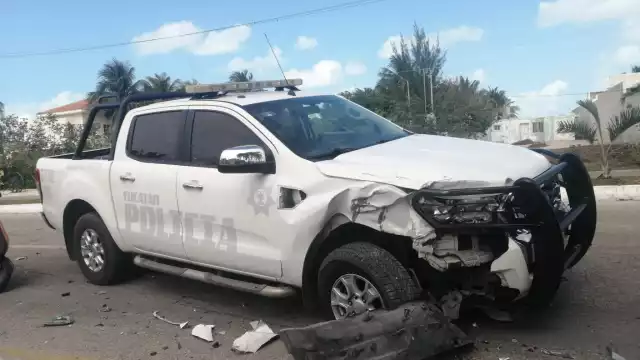 Según se informó, el conductor de la patrulla no midió su distancia