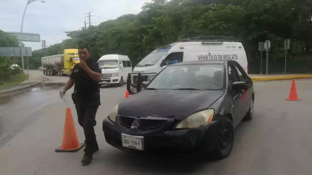 Un joven resultó con un alambre incrustado en el brazo