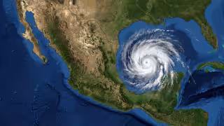 Ciclón Tropical Isaías se formará en el Golfo de México; alertan por lluvias en Yucatán del 7 al 10 de octubre