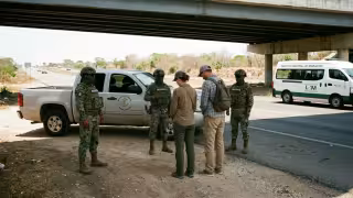 Trasladan a Mérida a dos migrantes asegurados en puesto de inspección de Teya