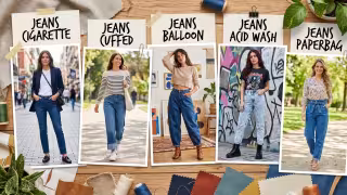 Jeans de los 80 que regresan en 2026: cómo llevarlos con tacones, botines y sandalias