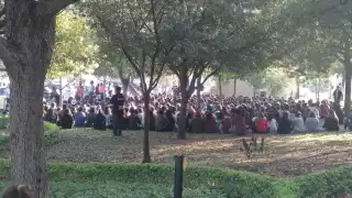 La preparatoria de la UANL fue evacuada para la seguridad de los alumnos