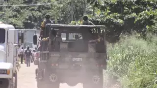 Tras hechos armados, las fuerzas armadas han establecido operativos de patrullaje en la comunidad de Sergio Butrón Casas