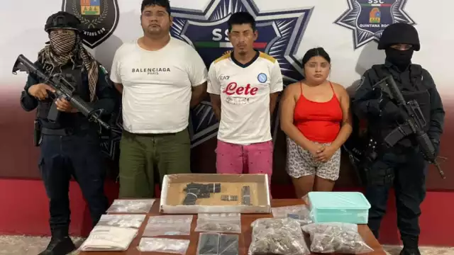 Detienen a narcomenudistas