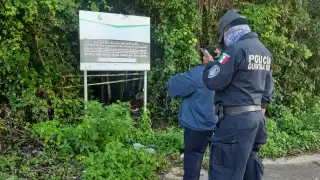 El cuerpo de la persona hallada en Cozumel será trasladado al Semefo de la isla, para hacerle la autopsia
