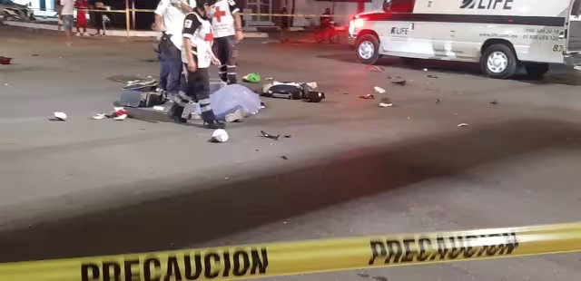 El motociclista falleció en el Hospital General de Cozumel tras ser trasladado por la gravedad de sus heridas