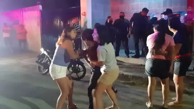 La pelea se dio cerca de la media noche en Cozumel