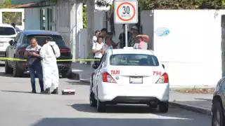 Trágico accidente en Cozumel: Repartidor pierde la vida al impactarse contra un taxi 