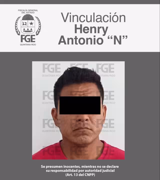 Un juez de Control determinó vincular a proceso a Henry Antonio “N”.