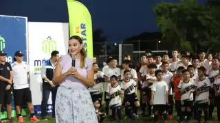 Mejoran campo deportivo en Yucalpetén con inversión de más de 3 mdp 