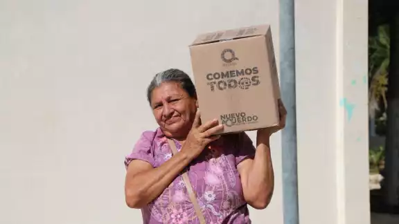 Los beneficiarios recibirán una ayuda alimentaria al ser parte del programa Los beneficiarios recibirán una ayuda alimentaria al ser parte del programa