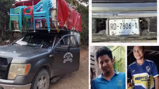 Sin placas y en el monte: Localizaron la camioneta de los dos yucatecos desaparecidos en Chiquilá