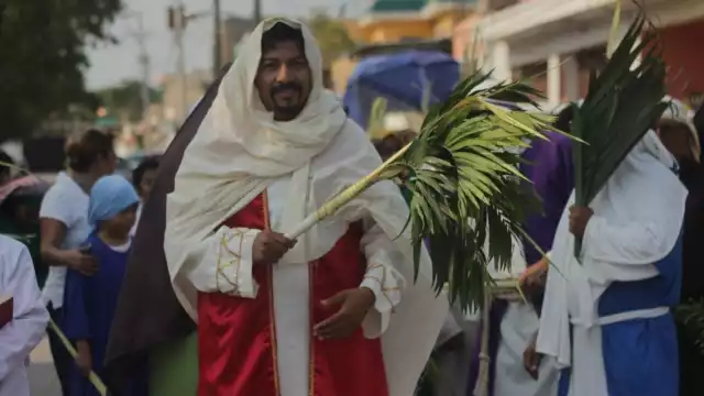Con el Domingo de Ramos inició la Semana Santa, la fiesta importante de los católicos