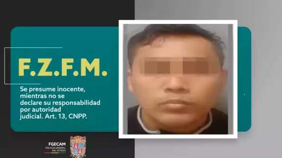 Los vinculados son cuatro hombres y una mujere Foto: Facebook FGE Campeche