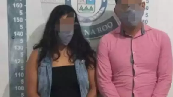 Los detenidos se identificaron como Juan “N” de 33 años y Cinthia “N” de 27 años Los detenidos se identificaron como Juan “N” de 33 años y Cinthia “N” de 27 años