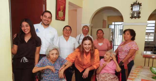 La alcaldesa Cecilia Patrón supervisó la atención a dos personas a través del Programa Médico a Domicilio