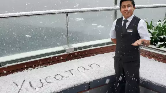 El joven compartió las fotos en redes sociales