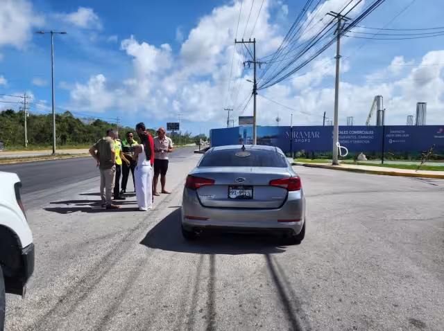 El turista estadounidense al parecer se encontraba en estado de ebriedad.
