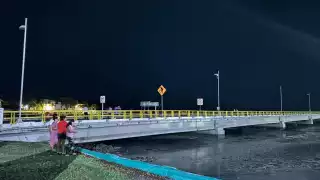 Fenómeno de bajamar genera asombro en Carmen; autoridades piden no alarmarse