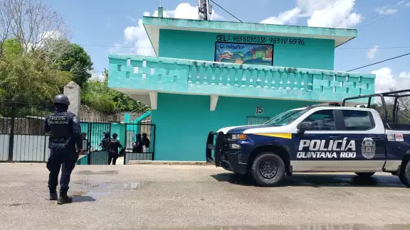 Tras al operativo, los elementos no pudieron detener al hombre, quien minutos antes había amenazado a su pareja sentimental