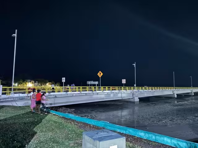 Extraordinaria bajamar impacta costas carmelitas, pero es parte del ciclo natural