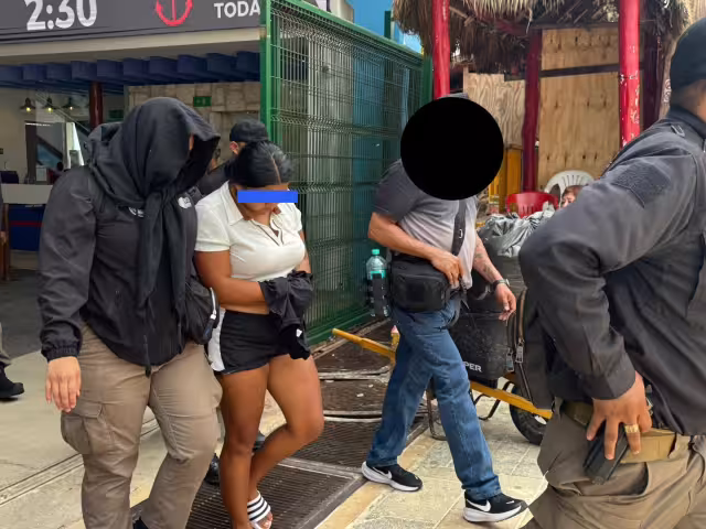 Posteriormente, se realizó su movilización hacia la ciudad de Cancún, donde quedó a disposición del Ministerio Público Federal