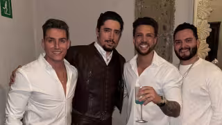 Nicola Porcella arrasa con las fans mientras Agustín es ignorado en el aeropuerto de la CDMX