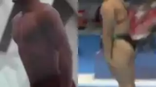 Comparan clavado de Arantxa Chávez con el de Luis Miguel en 'La Incondicional': MEMES