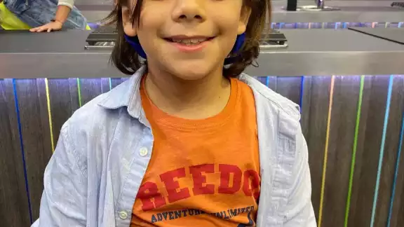 El pequeño se volvió el favorito de los televidentes El pequeño se volvió el favorito de los televidentes